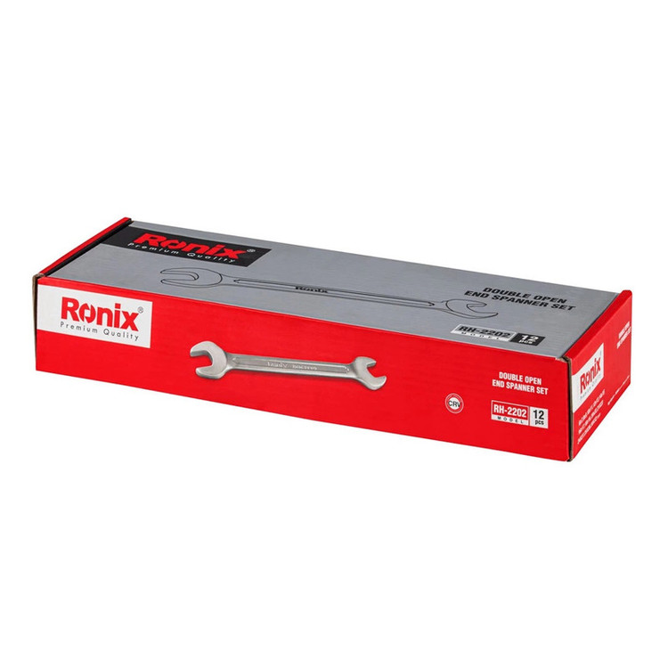 آچار دو سر تخت رونیکس مدل RH-2202 مجموعه 12 عددی