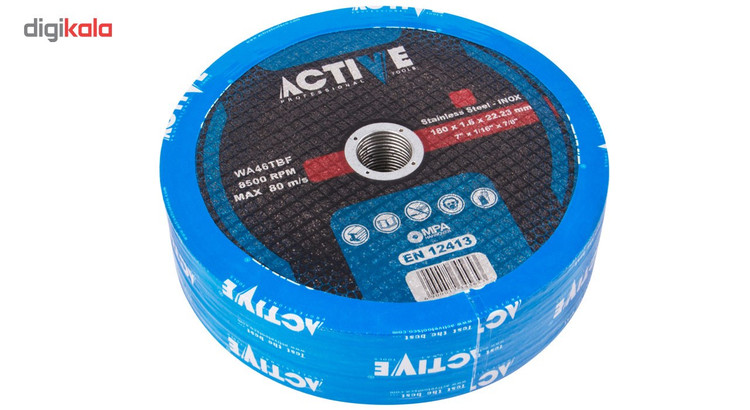 صفحه سنگ برش استیل اکتیو تولز مدل AC51116