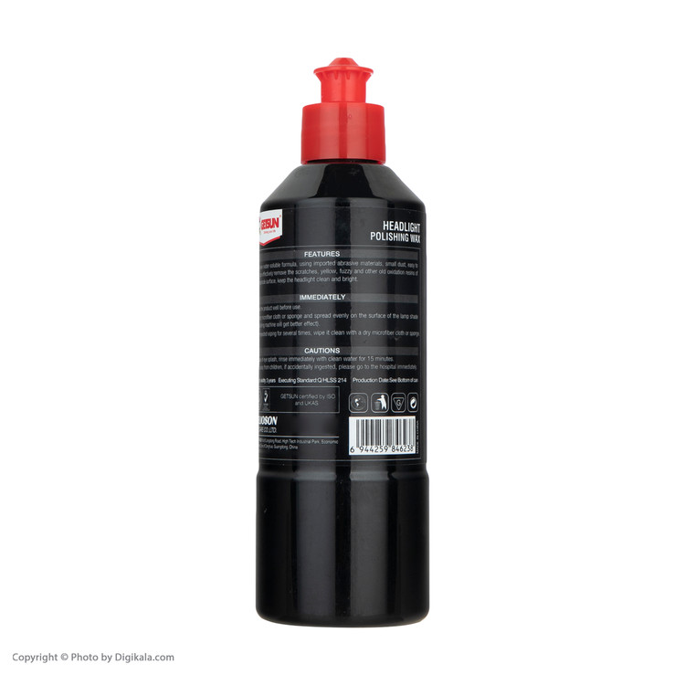 مایع پولیش چراغ خودرو گتسان مدل G-1114B حجم 250 میلی لیتر