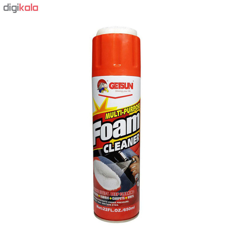 اسپری تمیز کننده داخل خودرو گتسان مدل SH-G5014 حجم 650 میلی لیتر