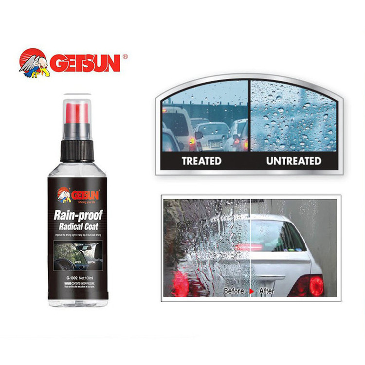 اسپری نانو سرامیک شیشه خودرو گتسان مدل G-1002 حجم 100 میلی لیتر بسنه دو عددی