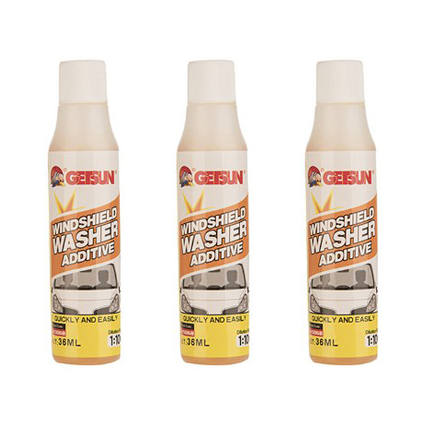 محلول شیشه شوی خودرو گتسان مدل G-1506B حجم 36 میلی لیتر بسته 3 عددی